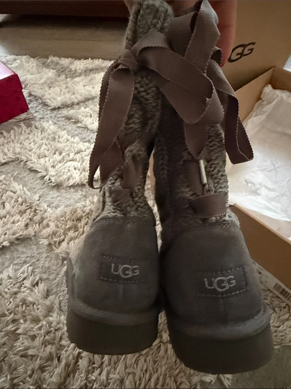 UGG comfortable gray